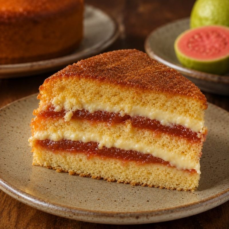 Romeo-und-Julia-Kuchen (Guave & Käse)